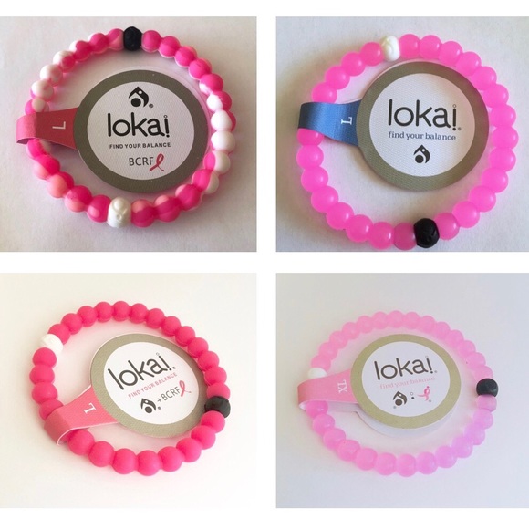 Lokai Jewelry - Breast Cancer Lokai Pink Bundle of 4 (many sizes) Lokai Jewelry - Breast Cancer Lokai Pink Bundle of 4 (many sizes)